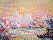 Paul Signac Istanbul oil